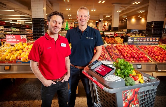 Coles AI Smart Trolley