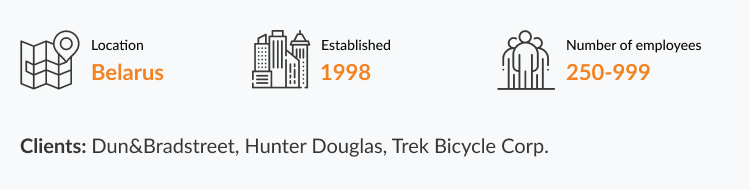 java software development company in Belarus