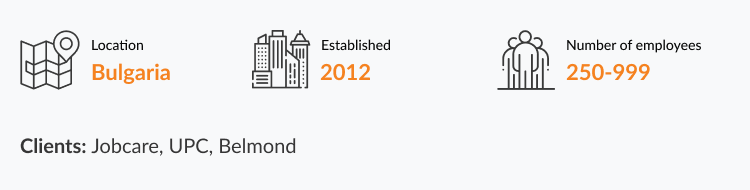 java software development company in Bulgaria