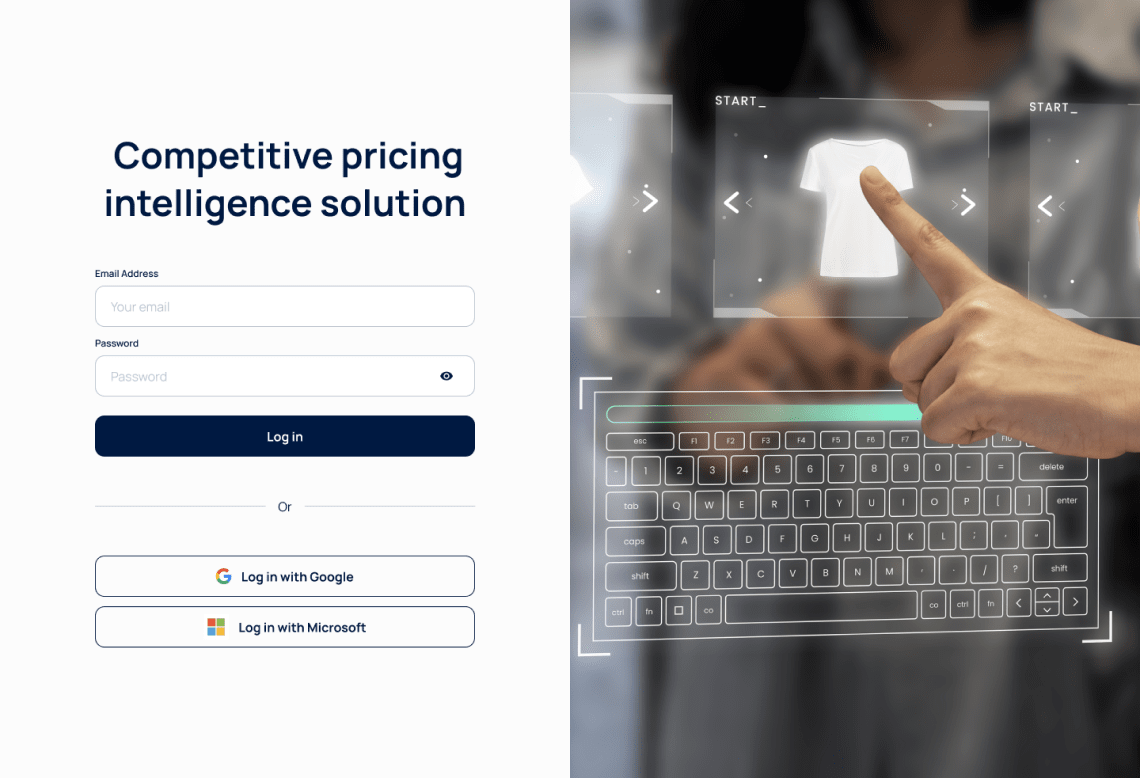 Pricing intelligence solutions: quick and secure authentication