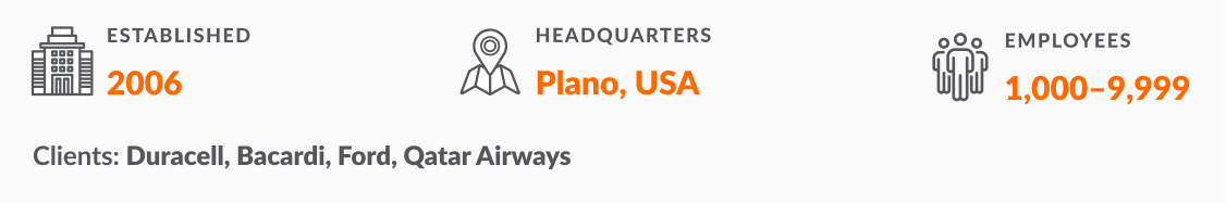 Experion Technologies: year of foundation, headquarters, talent number, key clients