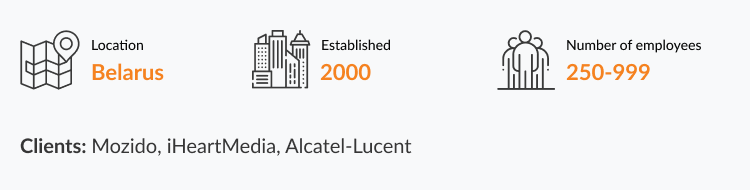 java software development company in Belarus