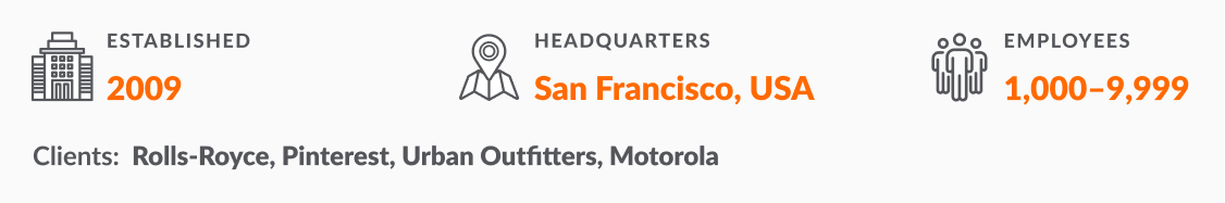 BairesDev: year of foundation, headquarters, talent number, key clients