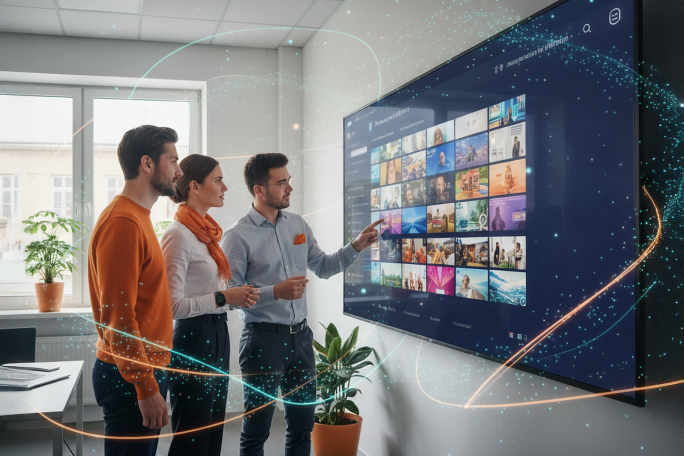 AI-powered product recommendations on a global media platform